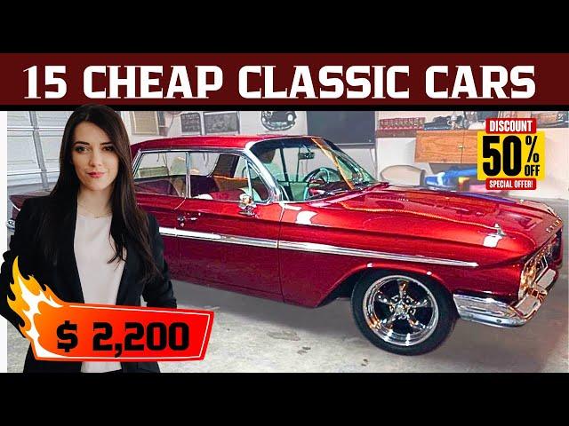 Why is this car sold cheap? Classic Cars For Sale Chevrolet, Ford  at Low Prices