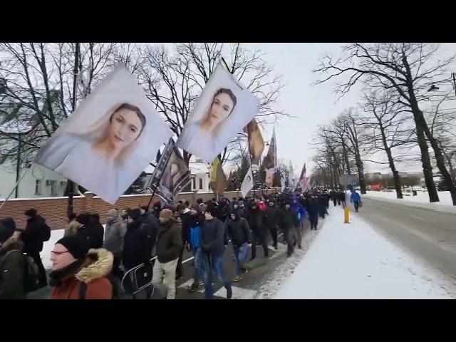 1000s of men at Men's Rosary in Poland.