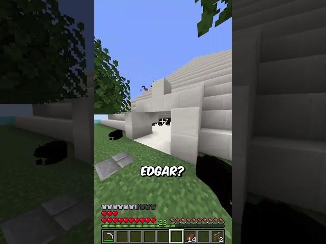 WIE konnte er mir DAS ANTUN... #toobad #minecraftshorts #edgar #paluten