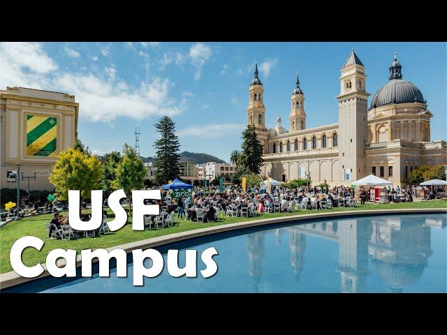 University of San Francisco | USF | 4K Campus Drone Tour