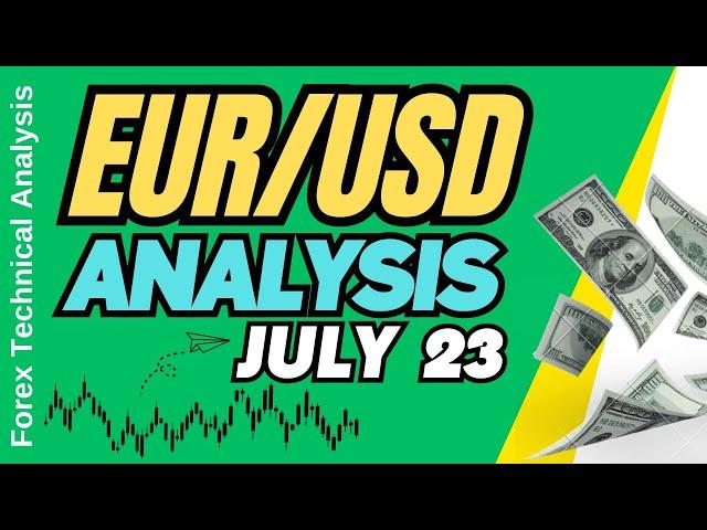 EUR USD Daily Analysis for July 23, 2024 by Nina Fx