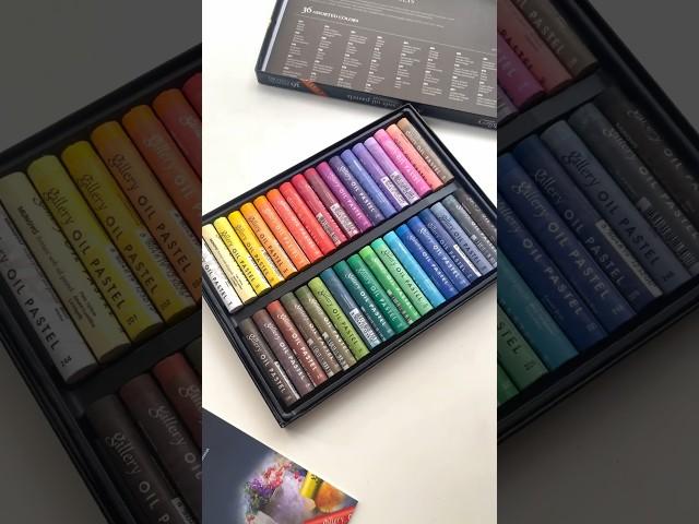 Let’s unbox my new Oil Pastels  Mungyo Gallery Artist Soft Oil Pastels #oilpastel #unboxing