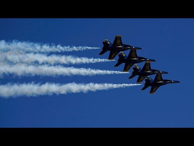 Fleet Week 2023: From loops to smoke streams, Blue Angels soar across San Francisco skies