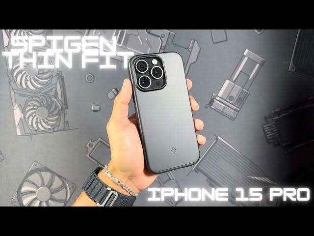 Spigen Thin Fit Unboxing & Review - iPhone 15 Pro Case - Just One Fatal Flaw