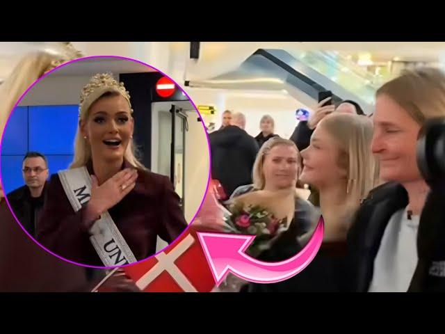 Viral Victoria Kjaer, Miss Universo 2024: ¿Por qué su regreso a Dinamarca no fue lo que esperábamos