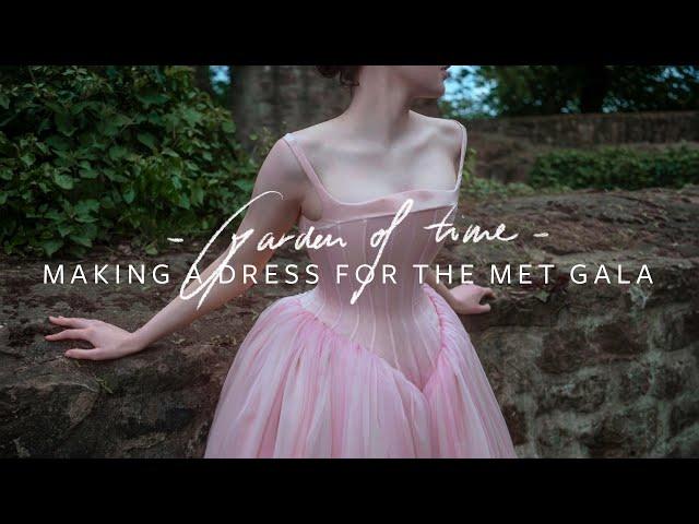 The Making of the Rose of Time Dress - I made a dress fitting the Met Gala Theme