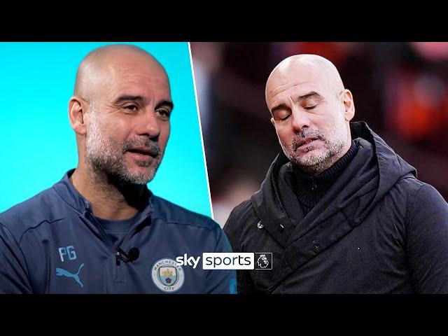 Pep Guardiola reveals the reason behind Manchester City's poor form