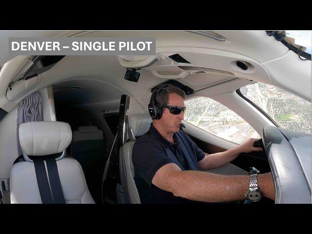 Intel on HondaJet Safety - Single Pilot to Denver