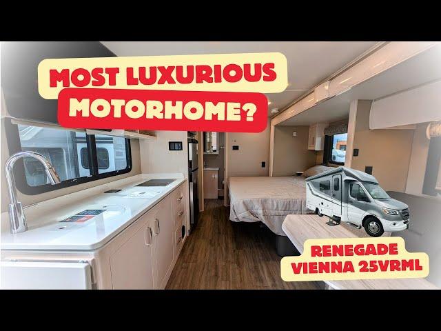 Most Luxurious Class C motorhome?!? New 2024 Renegade Vienna 25VRML