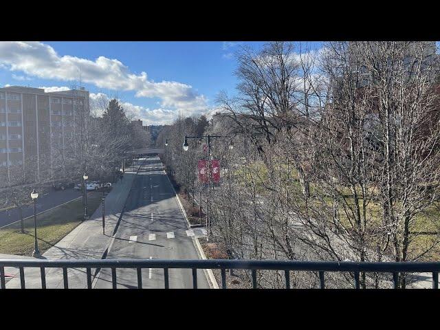 (4K) Washington State University Campus tour part 1