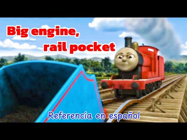 Big engine, rail pocket | Madagascar reference in spanish + Eng sub