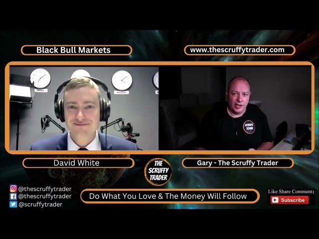 TREATING TRADING AS A JOB with Black Bull Markets = COFFEE WITH SCRUFFY TRADER