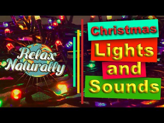 Christmas lights music sounds - 25 Christmas songs for 2 hours