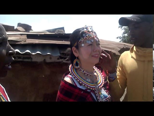 Japanese celebrity lovers fly to Kenya to wed in Maasai customary tradition  Part III