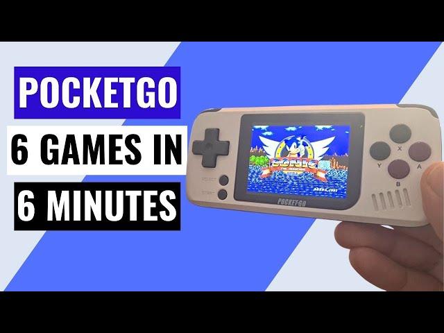 PocketGO - 6 games in 6 minutes