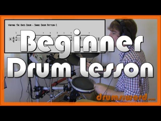  Snare Drum Patterns (Part 2)  Beginner Drum Lesson | Learn How To Play Drums