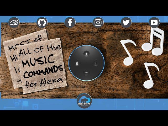 All the Music Commands for Alexa in 2 minutes.