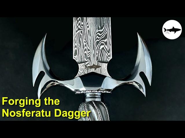 Forging a damascus dagger for Nosferatu