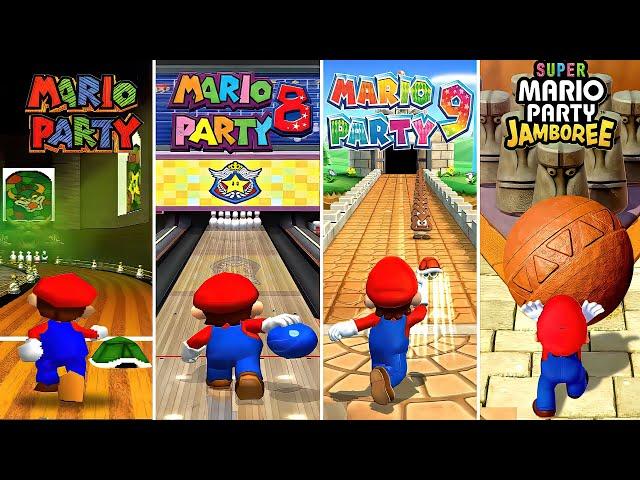 Mario Party Evolution of Bowling Across The Mario Party Series (1998-2024)