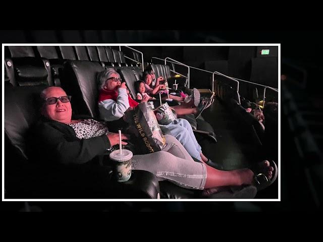 Grandma first time watching in a theatre in Canada | family vlog | sarah buyucan