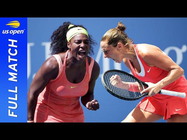 Serena Williams vs Roberta Vinci in a three-set epic! | US Open 2015 Semifinal