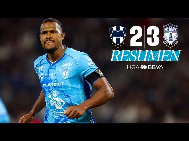 MONTERREY 2-3 PACHUCA J3 | Remontada de los Tuzos | Clausura 2025