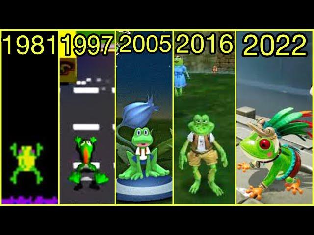 Evolution of Frogger Video Games [1981 - 2022]