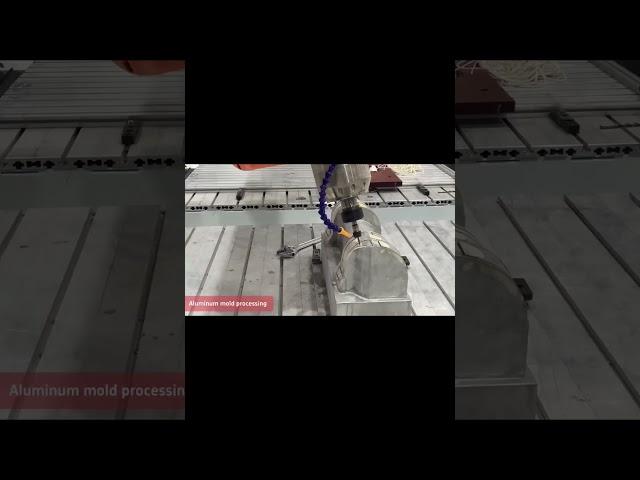 RBT 5 axis cnc machine for processing aluminum mold