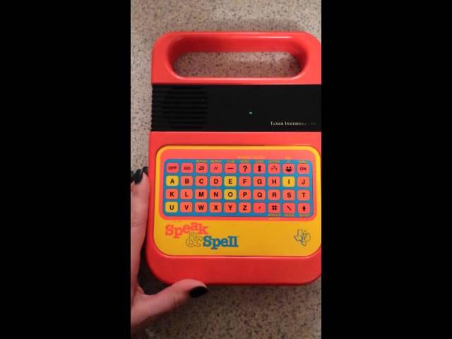 Speak & Spell 1980