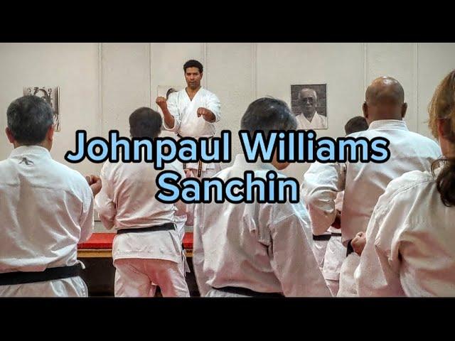 Johnpaul Williams from Seiwakai Karate JKF Gojukai Silicon Valley performing Kata Sanchin