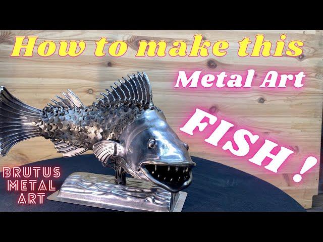 How to make this Metal Art Fish.