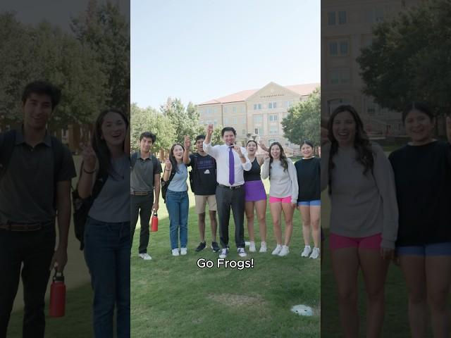 President Pullin Learns Gen Z Slang #TCU #GenZ