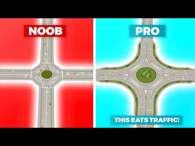 How to Build the Best Roundabout in Cities: Skylines 2 | This eats traffic!