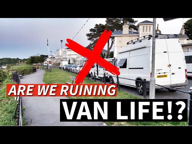 Why Vanlifers Are Turning On Each Other  | The Park-Up Controversy EXPLAINED!