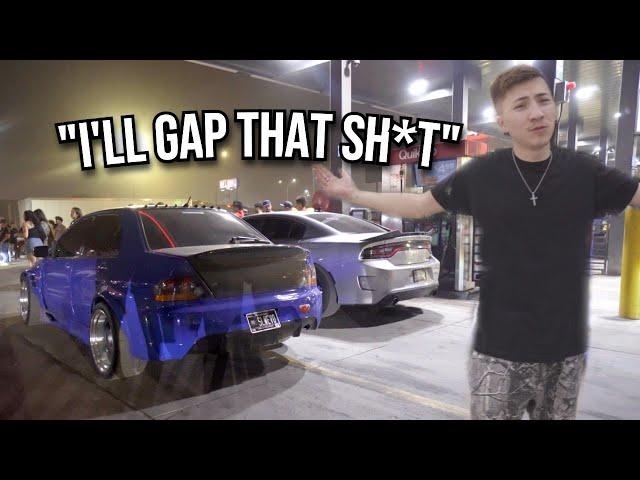 1000HP Evo Takes On TX2K STREETS!