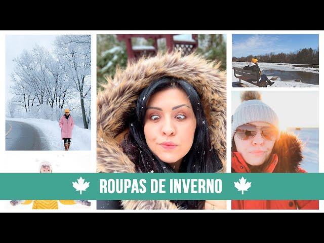 CASACOS DE INVERNO | inverno canadense#inverno #canada #vidareal