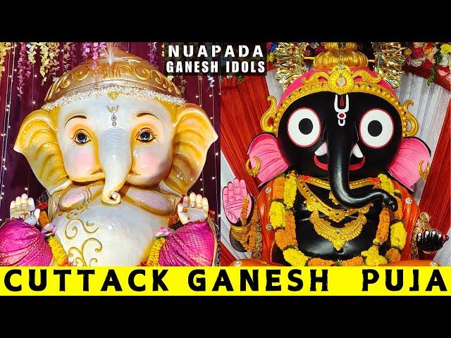 CUTTACK GANESH PUJA 2024 | Ganesh Puja of Cuttack Nuapada | 65 Ganesh Mandap Nuapada Ganesh Puja