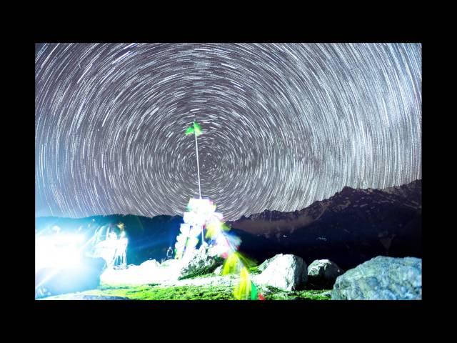 Triund Hill Star Trails Timelapse