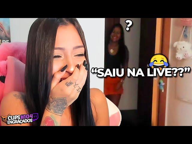 SAIU TÃO ALTO QUE A LIVE ESCUTOU TUDO - CLIPS ENGRAÇADOS