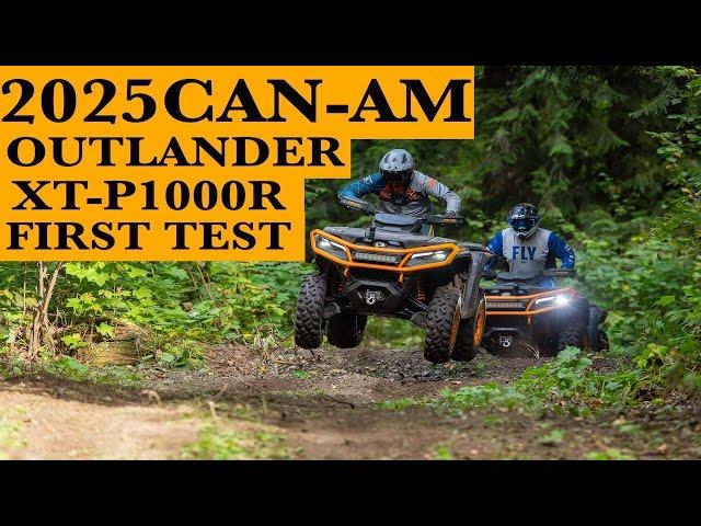 2025 Can Am Outlander XT-P 1000R First Test