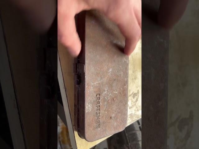 Small craftsman toolkit restoration #restoration #part1