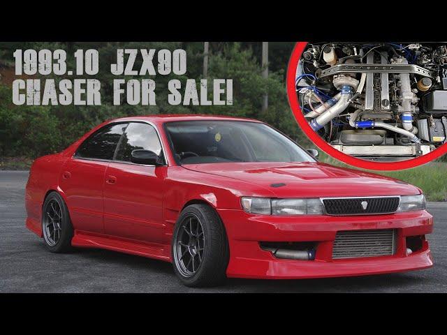 1993.10 JZX90 Chaser Tourer V with K27 Turbo, Lock Kit and more available from Powervehicles Ebisu