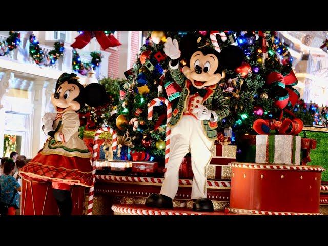 Mickey's Once Upon A Christmastime Parade 2024 FULL SHOW in 4K | Magic Kingdom Walt Disney World