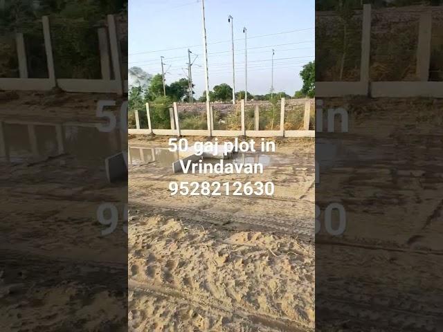 50 gaj plot in Vrindavan #youtubeshorts #realestate #flat #vrindavanproperty #property #plots #plot