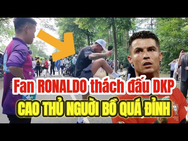 Đỗ Kim Phúc so tài cao thủ Bồ Đào Nha , Fan cứng Ronaldo có khác Skills cực đỉnh mùa Euro 2024