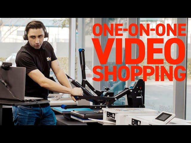 Live Video Shopping Makes Heat Press Shopping SUPER Easy