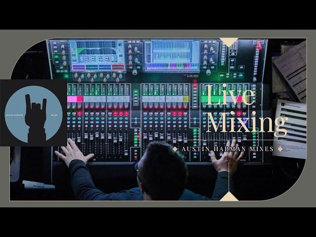 My Best Live Audio Mix Yet - Won't Stop Now & Firm Foundation - Live Mixing on Allen and Heath DLive