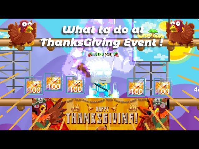 Crazy Profit On ThanksGiving in Growtopia ??