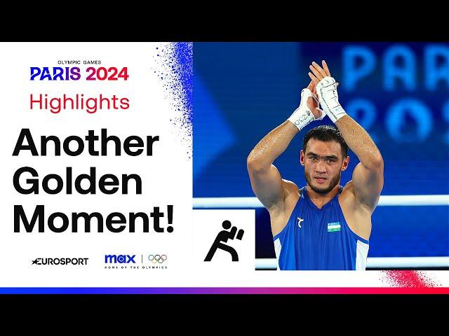 Lazizbek Mullojonov clinches another boxing gold for Uzbekistan  | #Paris2024 #Olympics