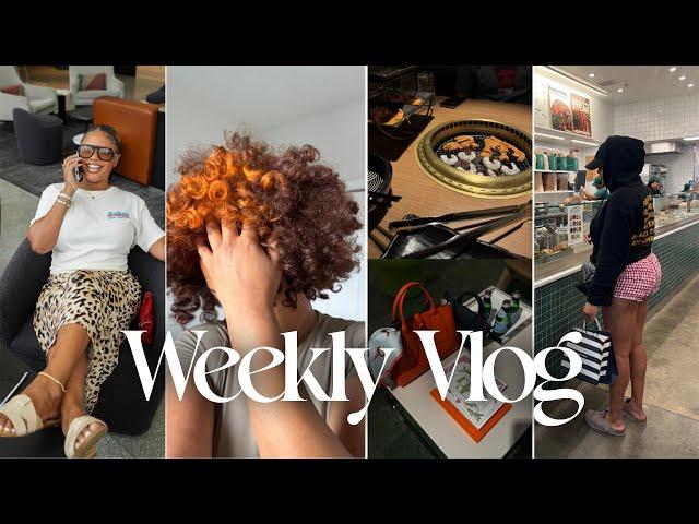 VLOG: Taking a Step Back, DIY Hair Color, Movie Date, Vulnerable Chats, Shopping,etc. #SunnyDaze 165